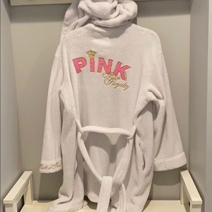 Women’s VS PINK White bathrobe